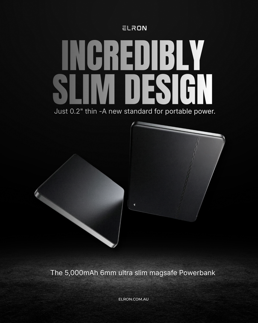 Elron SlimMag 5000mAh Magnetic Power Bank