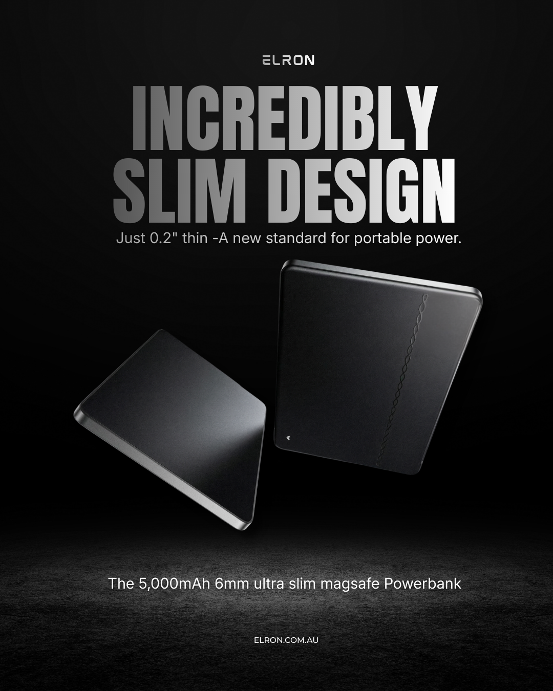 Elron SlimMag 5000mAh Magnetic Power Bank